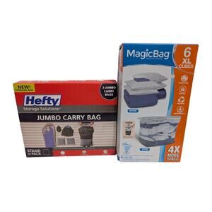 Compression Vacuum Moving Bags Set NIB MagicBag Hefty